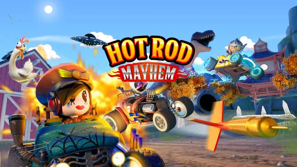"Hot Burnout" - A High-speed Racing Game Set for Release on April 17, 2025